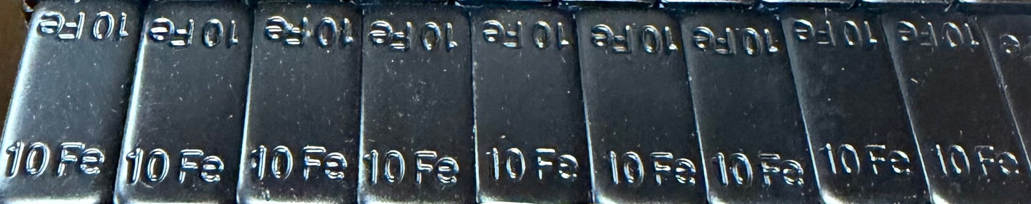 Wheel Weights Black Coated SUV 100G x 50